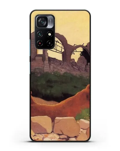 Чехол Церковь Суана в силуэте (Валлоттон Феликс) силиконовый для Xiaomi Poco M4 Pro 5G