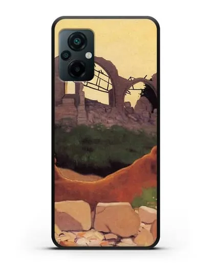 Чехол Церковь Суана в силуэте (Валлоттон Феликс) силиконовый для Xiaomi Poco M5