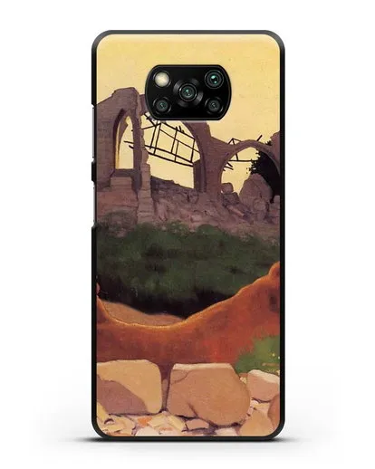 Чехол Церковь Суана в силуэте (Валлоттон Феликс) силиконовый для Xiaomi Poco X3 Pro