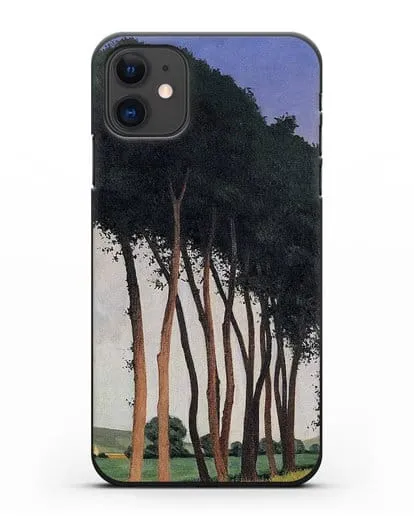 Чехол Семейство деревьев (Валлоттон Феликс) силиконовый для iPhone 11