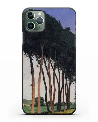 Чехол Семейство деревьев (Валлоттон Феликс) силиконовый для iPhone 11 Pro Max
