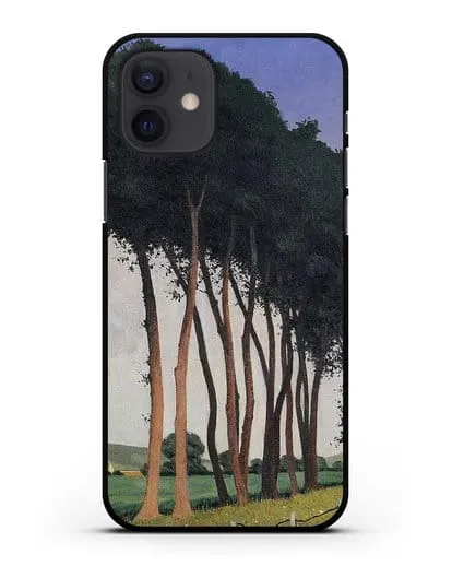 Чехол Семейство деревьев (Валлоттон Феликс) силиконовый для iPhone 12