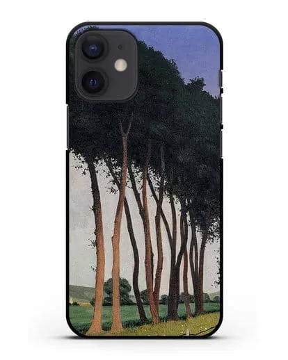 Чехол Семейство деревьев (Валлоттон Феликс) силиконовый для iPhone 12 mini