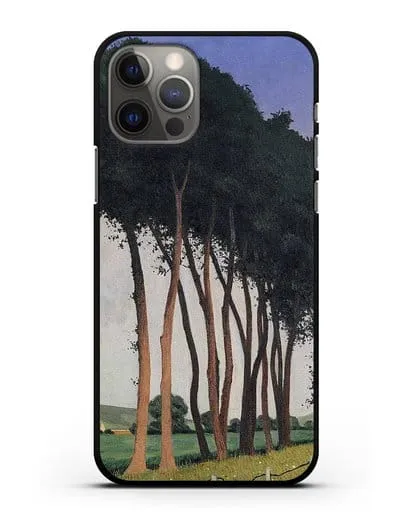 Чехол Семейство деревьев (Валлоттон Феликс) силиконовый для iPhone 12 Pro