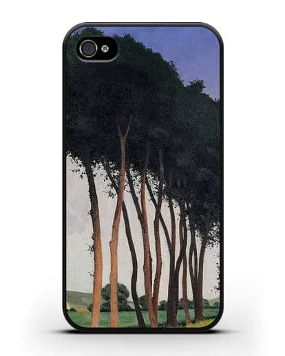 Чехол Семейство деревьев (Валлоттон Феликс) силиконовый для iPhone 4/4s
