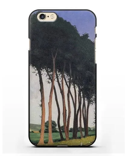 Чехол Семейство деревьев (Валлоттон Феликс) силиконовый для iPhone 6