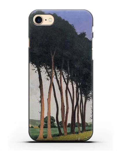 Чехол Семейство деревьев (Валлоттон Феликс) силиконовый для iPhone 8