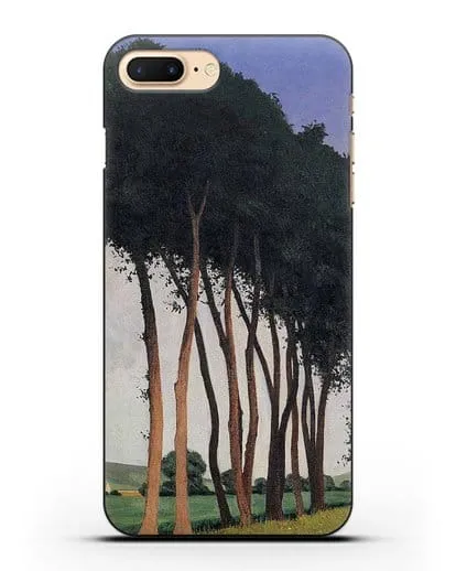 Чехол Семейство деревьев (Валлоттон Феликс) силиконовый для iPhone 8 Plus
