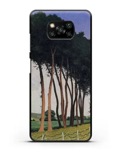 Чехол Семейство деревьев (Валлоттон Феликс) силиконовый для Xiaomi Poco X3 Pro
