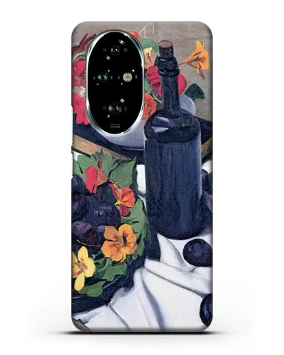 Чехол Настурции и сливы (Валлоттон Феликс) силиконовый для Honor 200 Pro