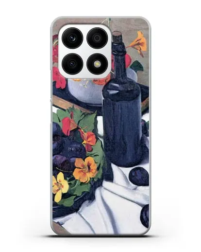 Чехол Настурции и сливы (Валлоттон Феликс) силиконовый для Honor X8a