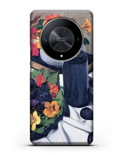 Чехол Настурции и сливы (Валлоттон Феликс) силиконовый для Honor X9b