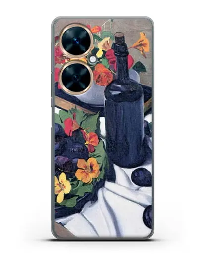 Чехол Настурции и сливы (Валлоттон Феликс) силиконовый для Huawei Nova 11i