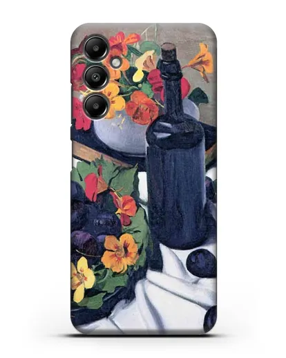 Чехол Настурции и сливы (Валлоттон Феликс) силиконовый для Samsung Galaxy A05s [SM-A057]