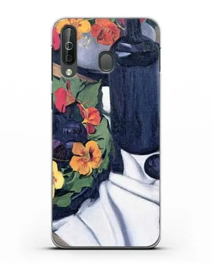 Чехол Настурции и сливы (Валлоттон Феликс) силиконовый для Samsung Galaxy A40s [SM-A507FN]