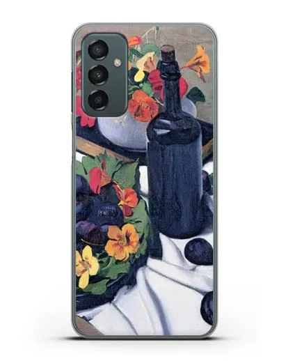 Чехол Настурции и сливы (Валлоттон Феликс) силиконовый для Samsung Galaxy M23 [SM-M236]