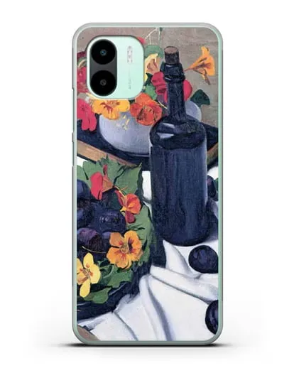 Чехол Настурции и сливы (Валлоттон Феликс) силиконовый для Xiaomi Redmi A2