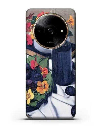 Чехол Настурции и сливы (Валлоттон Феликс) силиконовый для Xiaomi Redmi A3x