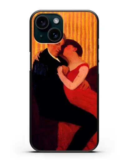 Чехол ЛОЖЬ (Валлоттон Феликс) силиконовый для iPhone 15