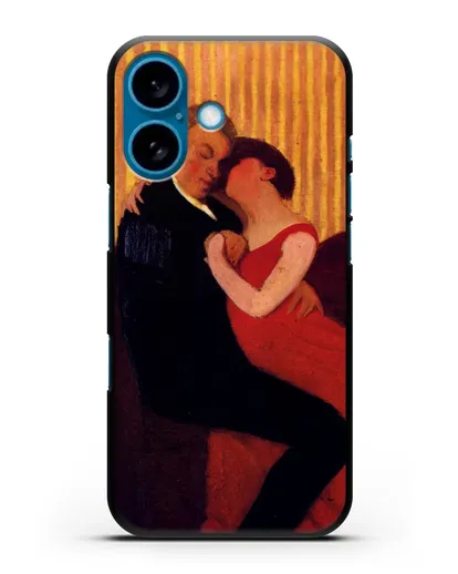 Чехол ЛОЖЬ (Валлоттон Феликс) силиконовый для iPhone 16