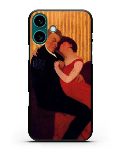 Чехол ЛОЖЬ (Валлоттон Феликс) силиконовый для iPhone 16 Plus