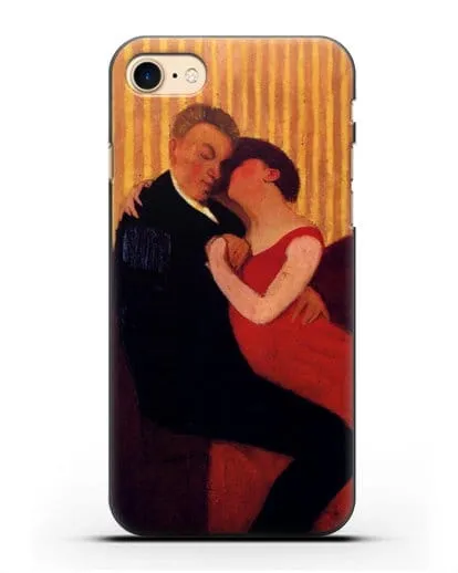 Чехол ЛОЖЬ (Валлоттон Феликс) силиконовый для iPhone 8