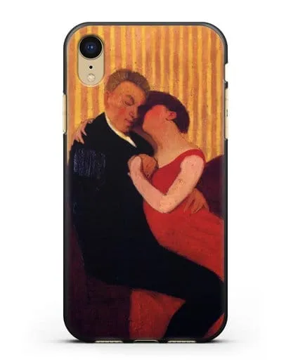 Чехол ЛОЖЬ (Валлоттон Феликс) силиконовый для iPhone XR