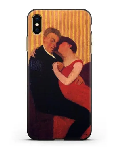 Чехол ЛОЖЬ (Валлоттон Феликс) силиконовый для iPhone XS Max