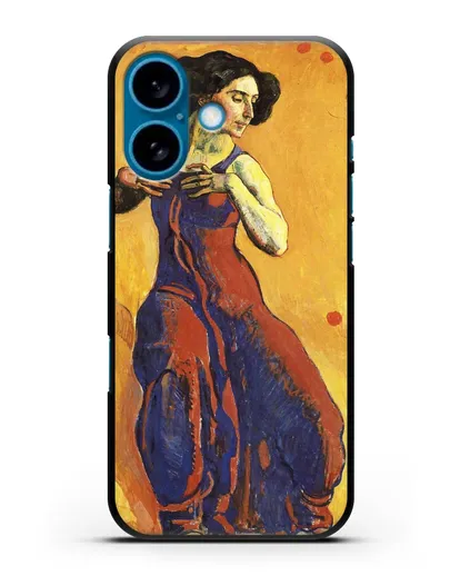 Чехол Женщина в экстазе (Ходлер Фердинанд) силиконовый для iPhone 16