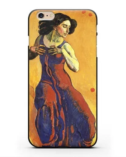 Чехол Женщина в экстазе (Ходлер Фердинанд) силиконовый для iPhone 6 Plus