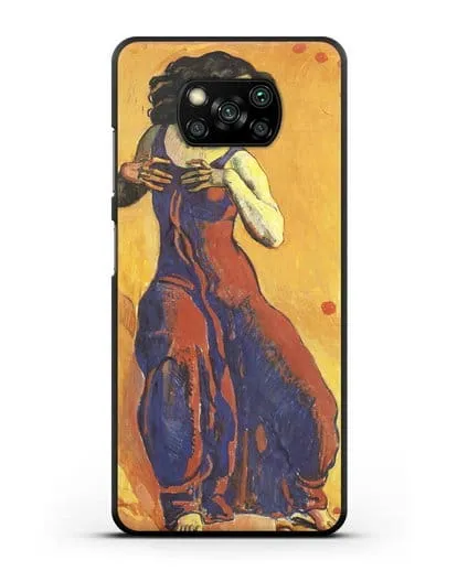Чехол Женщина в экстазе (Ходлер Фердинанд) силиконовый для Xiaomi Poco X3