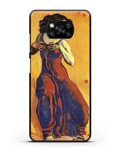 Чехол Женщина в экстазе (Ходлер Фердинанд) силиконовый для Xiaomi Poco X3 Pro