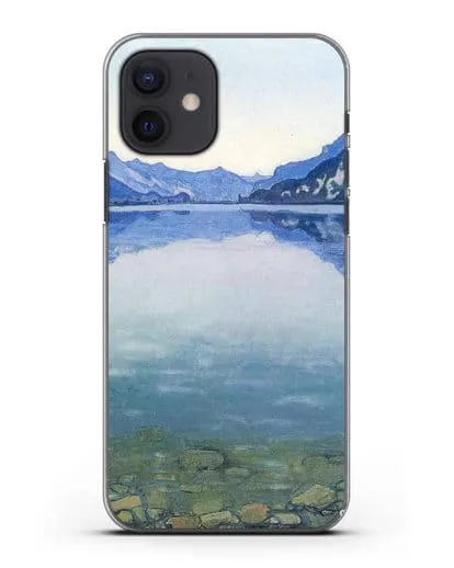 Чехол Озеро Тан (Ходлер Фердинанд) силиконовый для iPhone 12