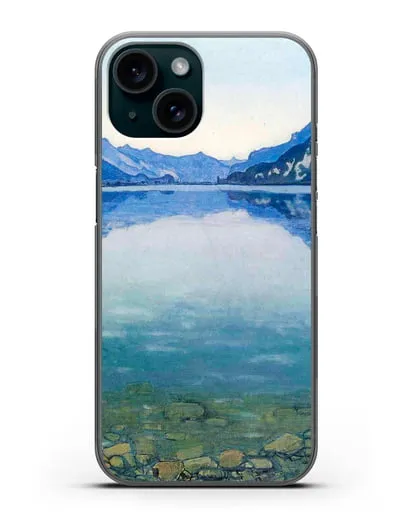 Чехол Озеро Тан (Ходлер Фердинанд) силиконовый для iPhone 15