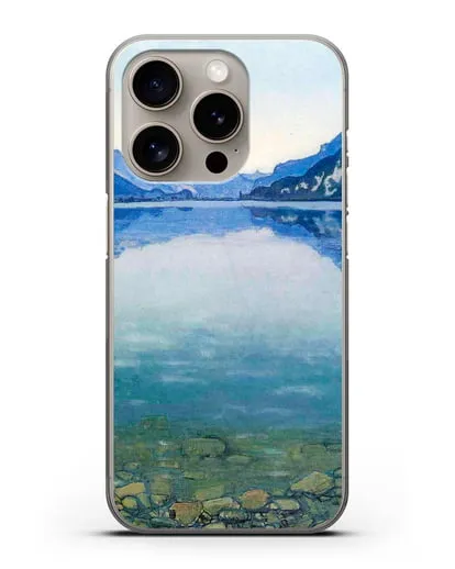 Чехол Озеро Тан (Ходлер Фердинанд) силиконовый для iPhone 15 Pro