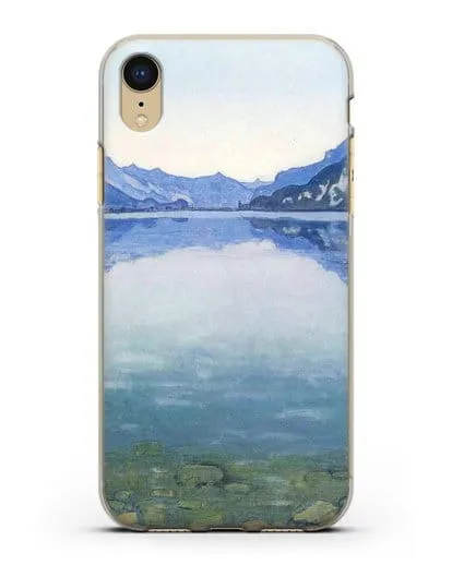 Чехол Озеро Тан (Ходлер Фердинанд) силиконовый для iPhone XR