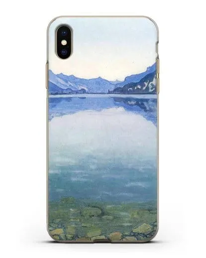 Чехол Озеро Тан (Ходлер Фердинанд) силиконовый для iPhone XS Max