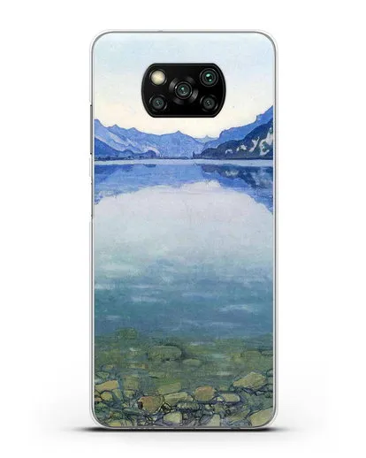 Чехол Озеро Тан (Ходлер Фердинанд) силиконовый для Xiaomi Poco X3 Pro