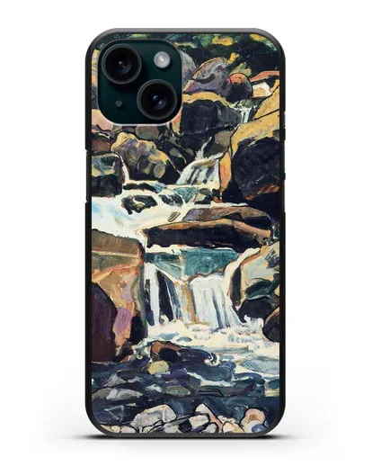 Чехол Ручей (Ходлер Фердинанд) силиконовый для iPhone 15