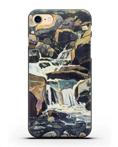 Чехол Ручей (Ходлер Фердинанд) силиконовый для iPhone 8