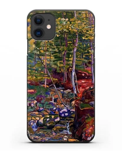 Чехол Лес рядом с Райхенбахом (Ходлер Фердинанд) силиконовый для iPhone 11