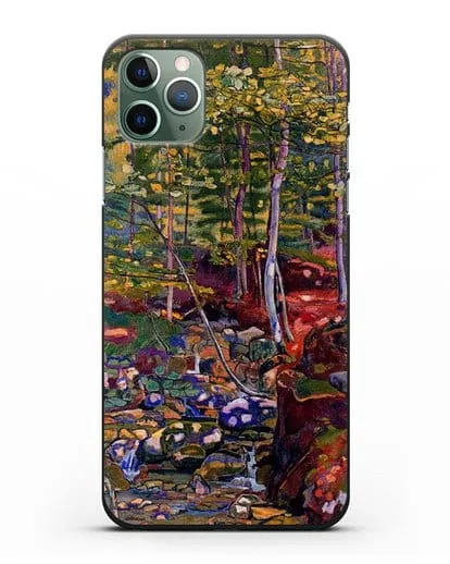 Чехол Лес рядом с Райхенбахом (Ходлер Фердинанд) силиконовый для iPhone 11 Pro Max
