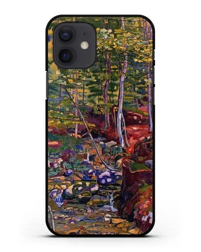 Чехол Лес рядом с Райхенбахом (Ходлер Фердинанд) силиконовый для iPhone 12