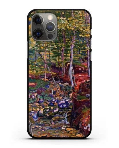 Чехол Лес рядом с Райхенбахом (Ходлер Фердинанд) силиконовый для iPhone 12 Pro