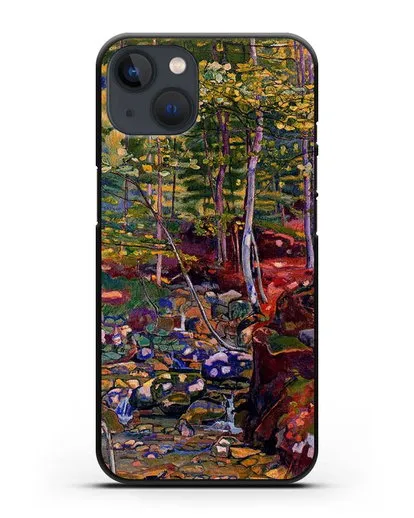 Чехол Лес рядом с Райхенбахом (Ходлер Фердинанд) силиконовый для iPhone 13