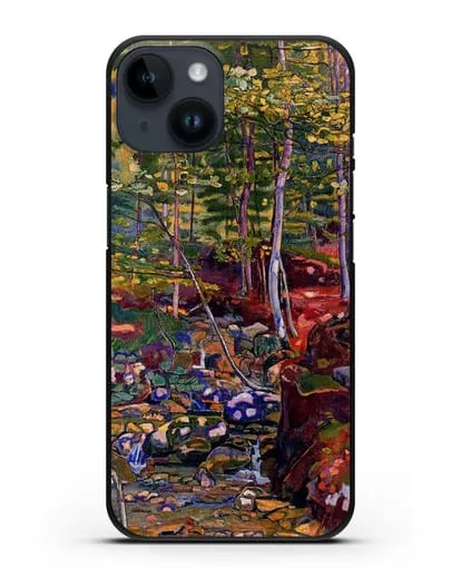 Чехол Лес рядом с Райхенбахом (Ходлер Фердинанд) силиконовый для iPhone 14