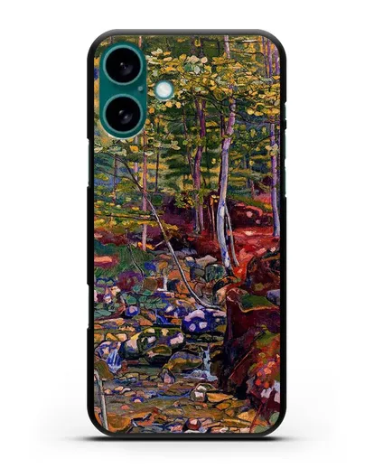 Чехол Лес рядом с Райхенбахом (Ходлер Фердинанд) силиконовый для iPhone 16 Plus