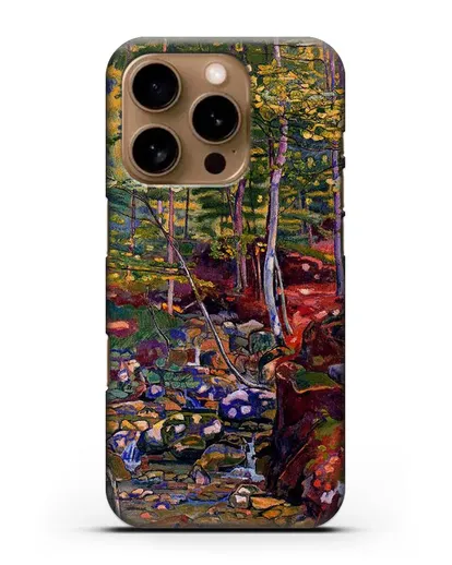 Чехол Лес рядом с Райхенбахом (Ходлер Фердинанд) силиконовый для iPhone 16 Pro