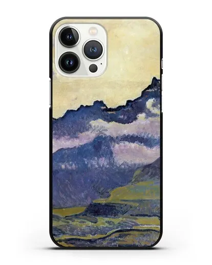 Чехол Горы Дентс-дю-Миди (Ходлер Фердинанд) силиконовый для iPhone 13 Pro Max