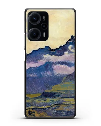 Чехол Горы Дентс-дю-Миди (Ходлер Фердинанд) силиконовый для Xiaomi Poco F5